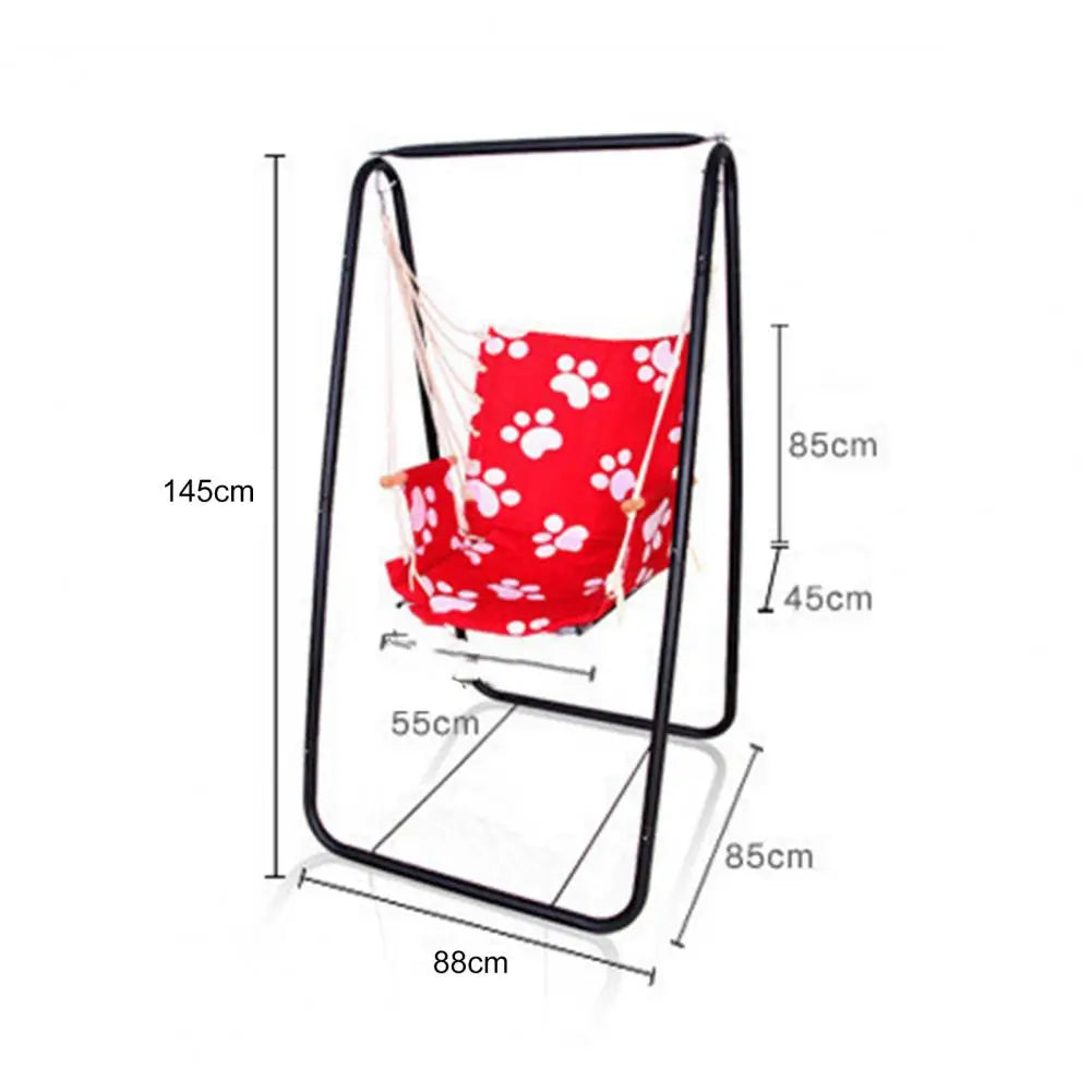 Outdoor Hammock Swing Rocking Chair Cradle Stand A-shaped Strong Load Bearing Indoor Balcony Swing Chair Frame