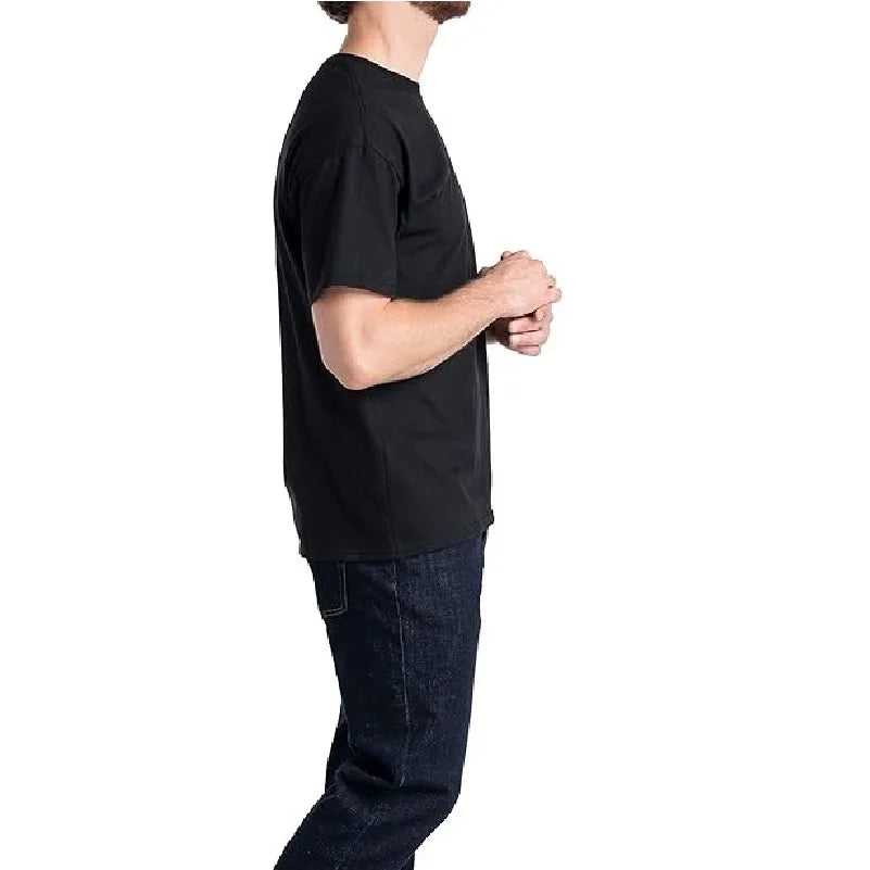 Men's Classic Crew Neck T Shirts Cotton Blend Short Sleeve 10 Pack