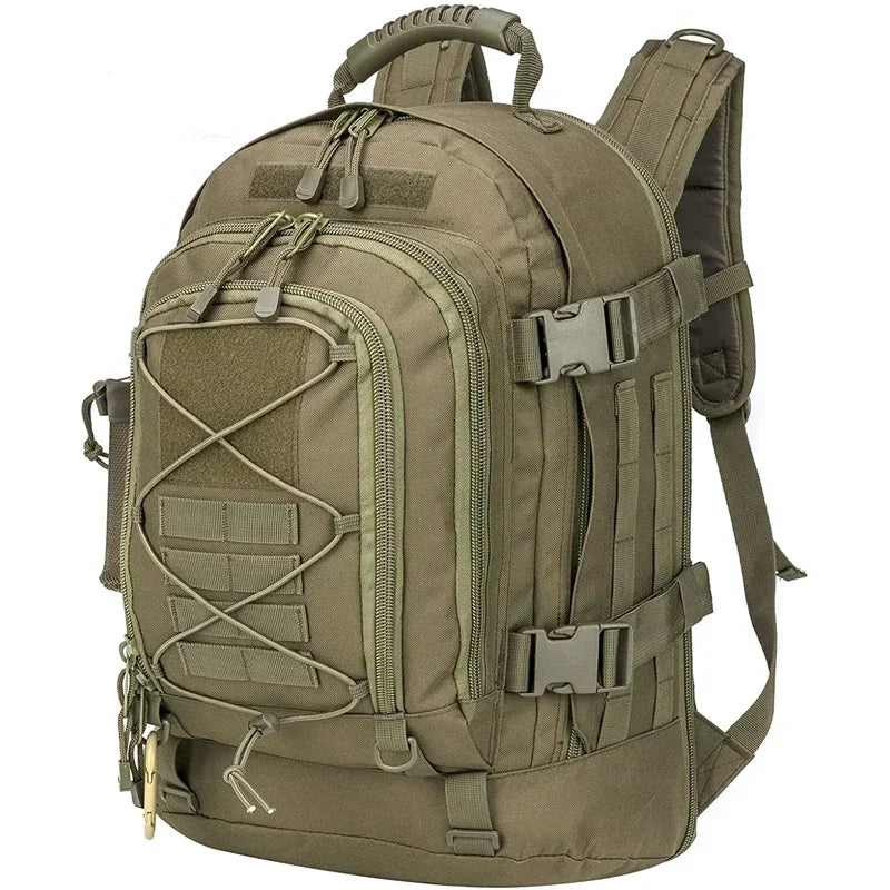 LQARMY Military Tactical Backpack Molle Assault Rucksack Outdoor Gear