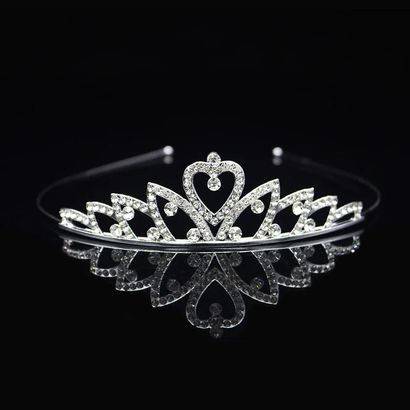 Gakayong Crystal Princess Tiaras Headband For Wedding And Party