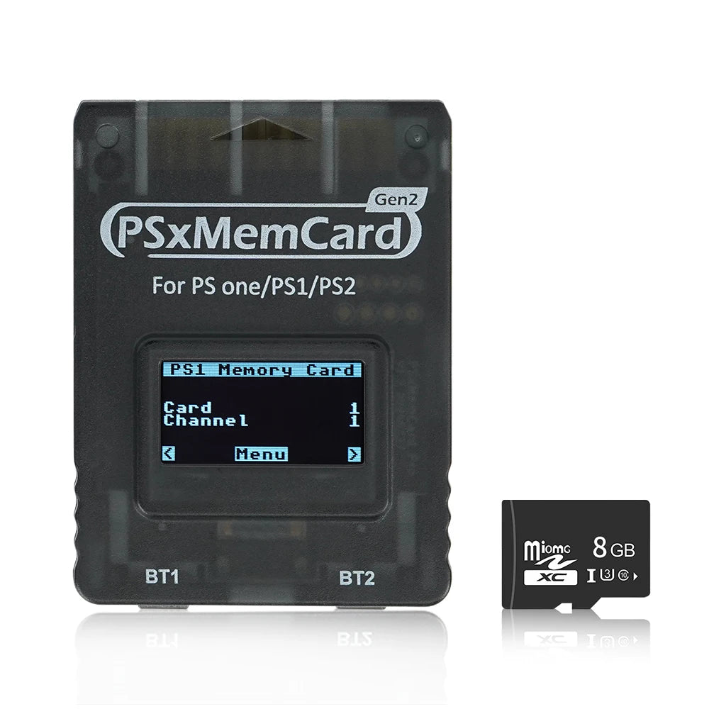 BitFunx PSxMemCard Gen2 SD2PSX With MicroSD For PS1 PS2