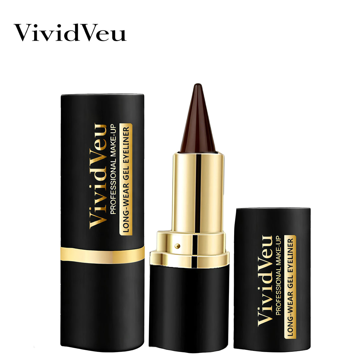 Waterproof Smudge Proof Cream Eyeliner Two Pack Long Lasting Makeup Set