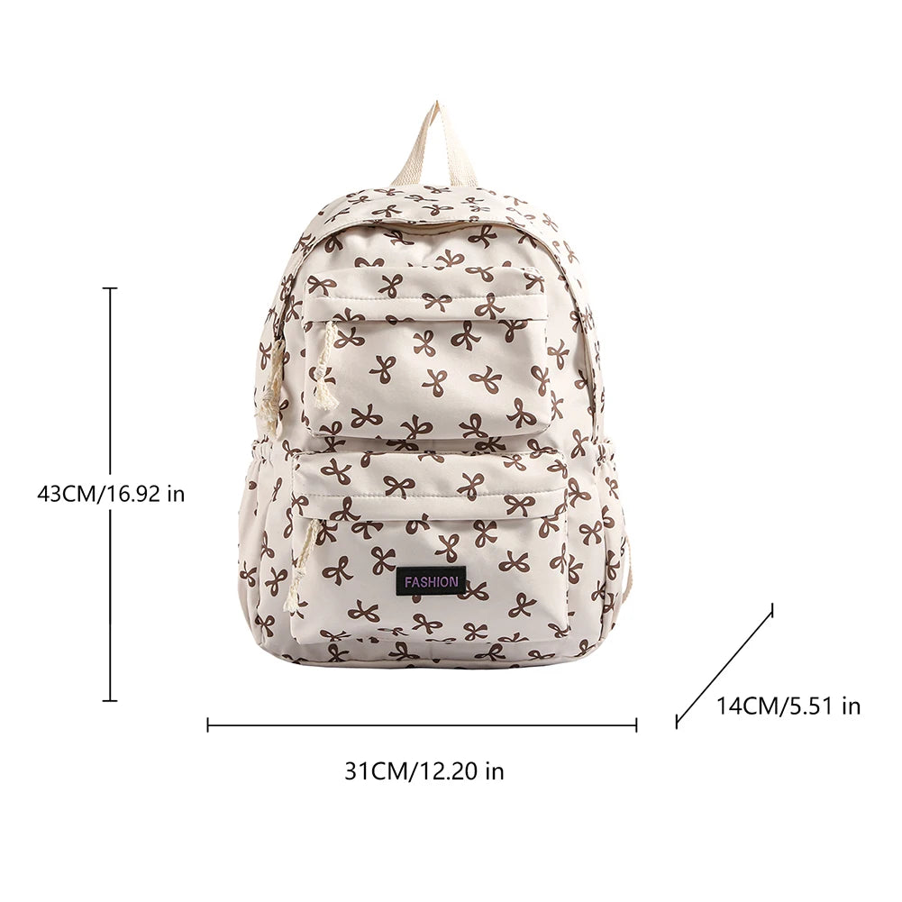 Cartoon Duck Backpack Kawaii Travel Bag Korean Edition For Women And Girls