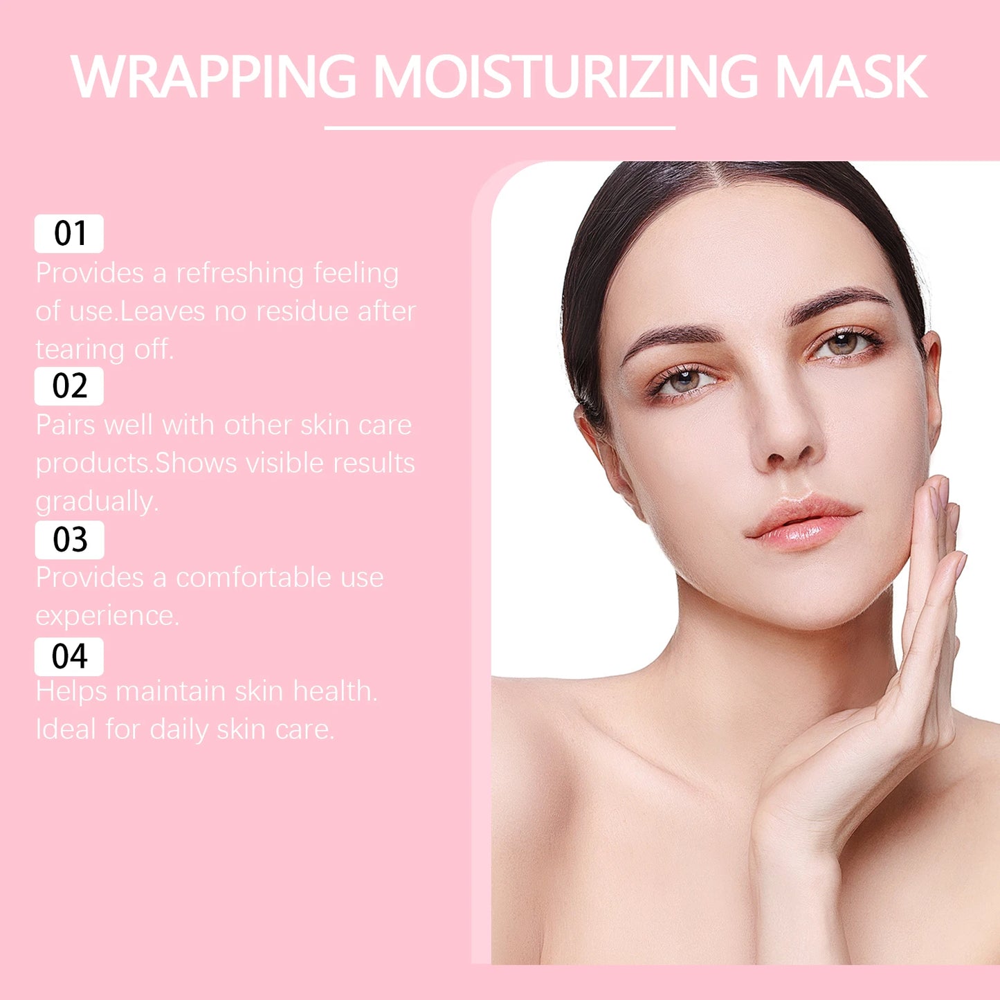 Jaysuing Rice Moisturizing Peel Off Mask Hydrating Anti Wrinkle Brightening