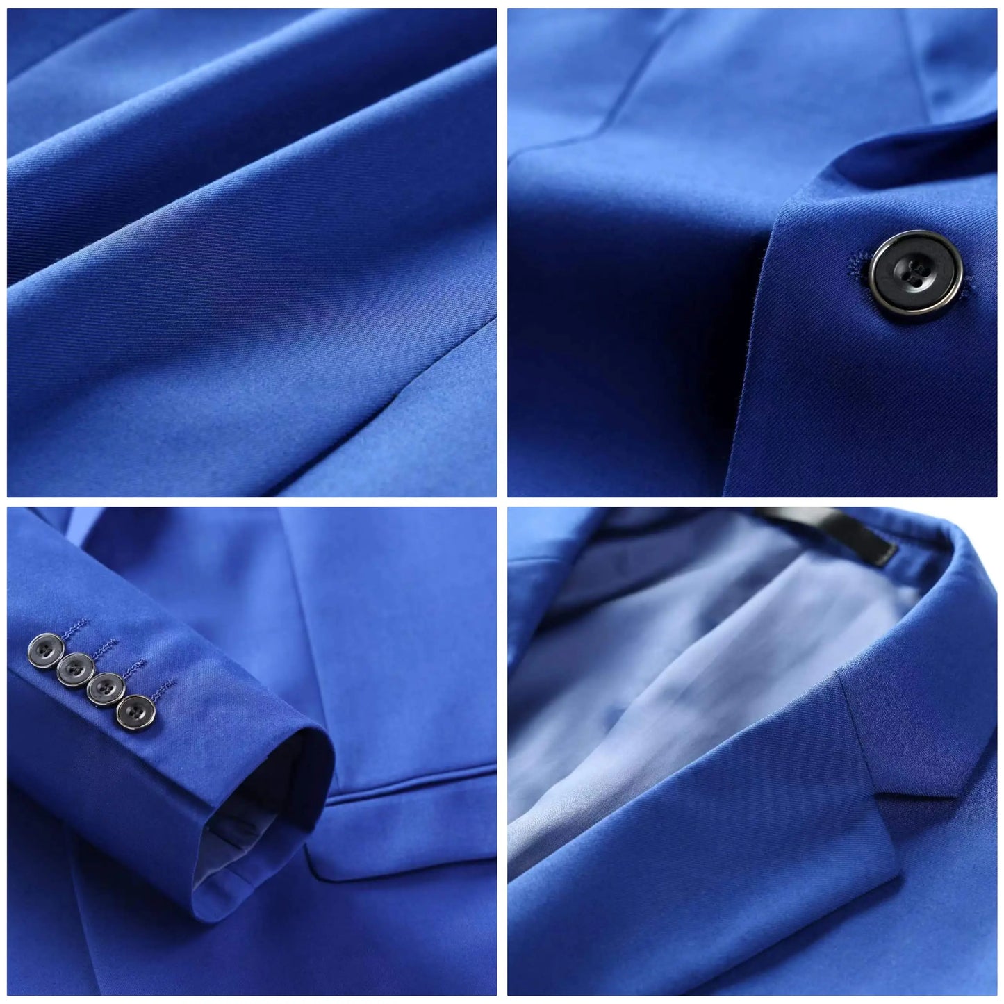 TweedLad Mens Business Suit Set For Groomsmen Regular Fit Lapel