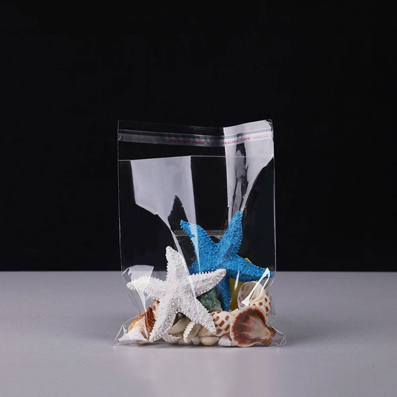 Clear Self Adhesive Resealable OPP Plastic Storage Bags