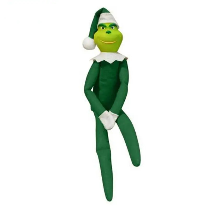 Christmas Elf Plush Doll Holiday Decorative Collectible Figurine