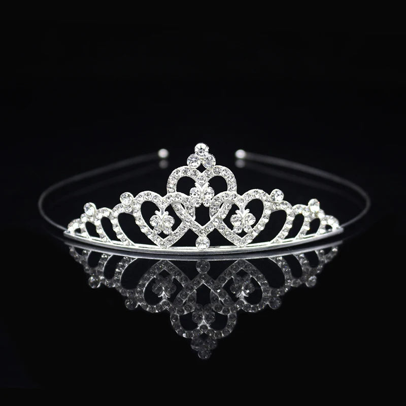 Gakayong Crystal Princess Tiaras Headband For Wedding And Party