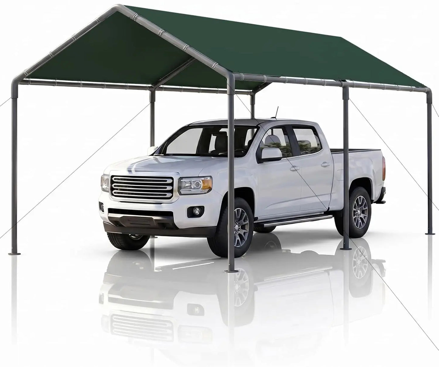 Heavy Duty Galvanized Carport Canopy Shelter For Outdoor Use