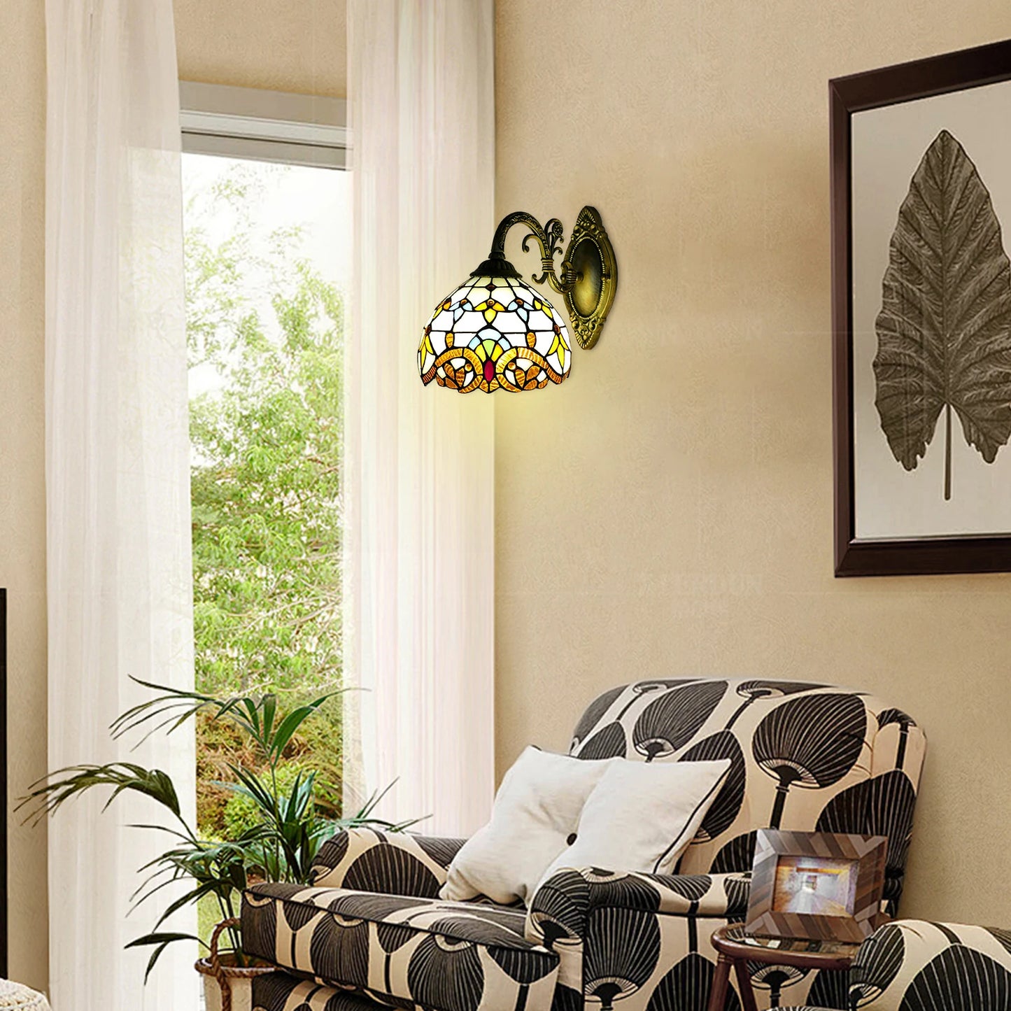 Vintage Dome Wall Lamp Indoor Living Room Hallway Decor