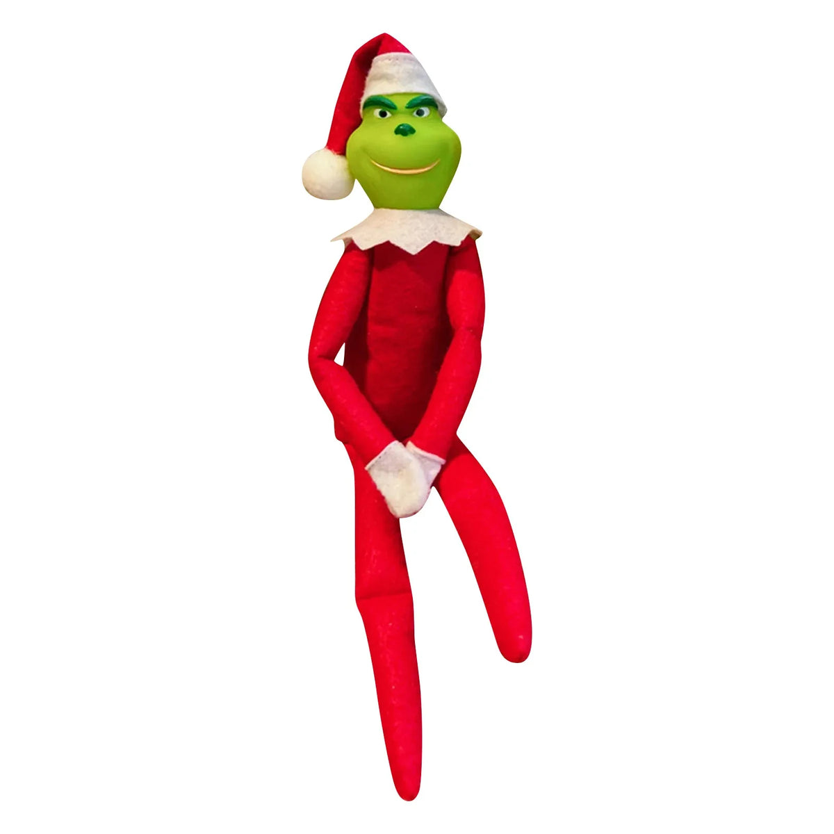 Christmas Elf Plush Doll Holiday Decorative Collectible Figurine