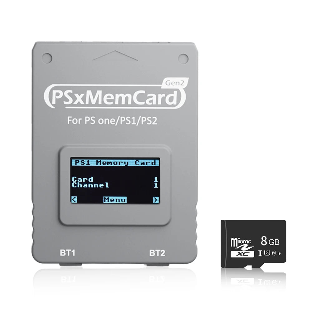 BitFunx PSxMemCard Gen2 SD2PSX With MicroSD For PS1 PS2