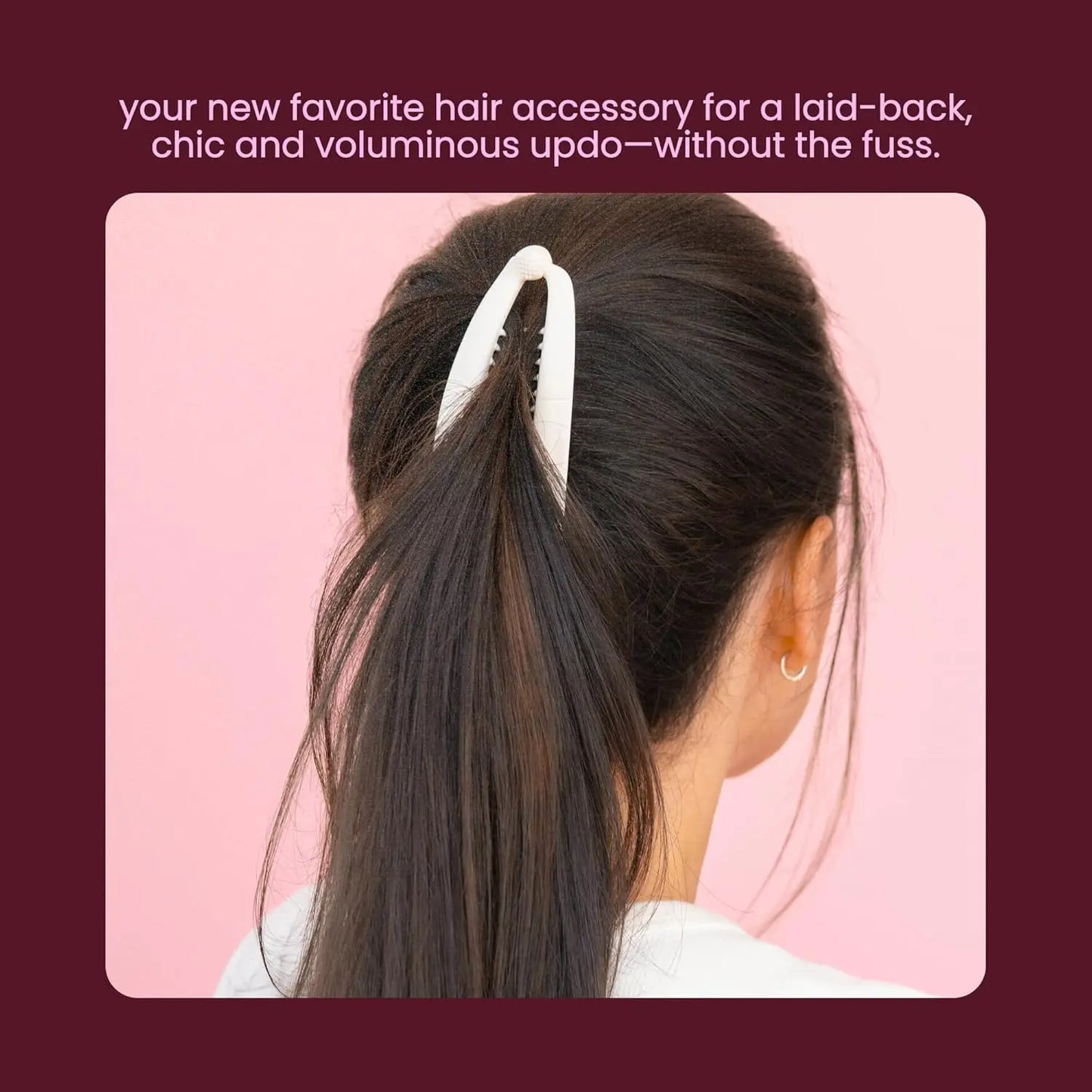 Volumizing Banana Hair Clip For Medium To Thick Hair Set Of 2