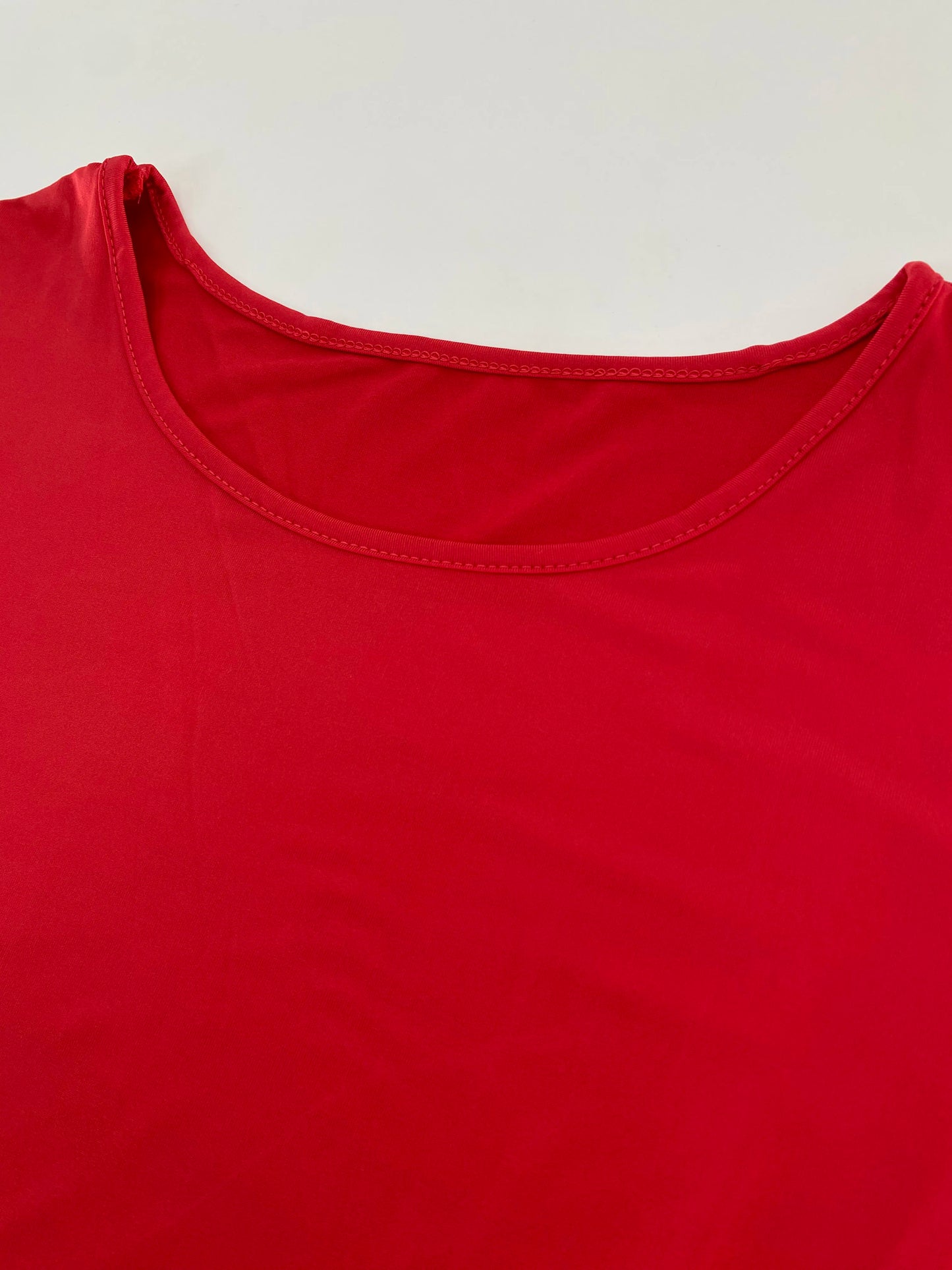 Plus Size Women's Dress Flower Print Round Neck Long Sleeve Elegant Dress