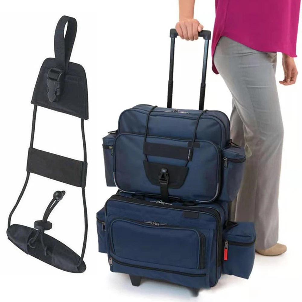 VKTECH Elastic Luggage Strap Adjustable Travel Belt For Suitcases