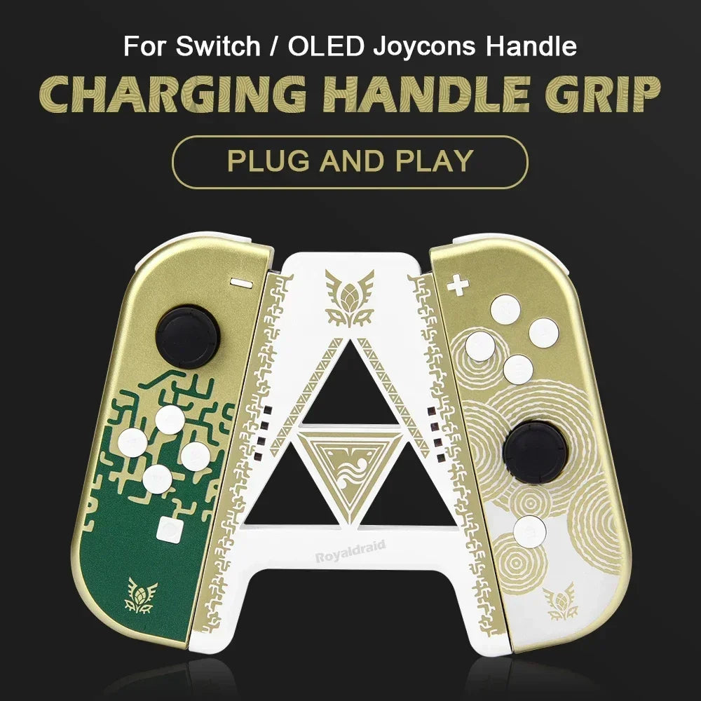 Ispoofer Nintendo Switch Joycon Charging Dock Grip Stand
