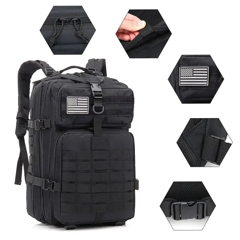 ReFire Gear Tactical Backpack Molle Edc Carry Pack