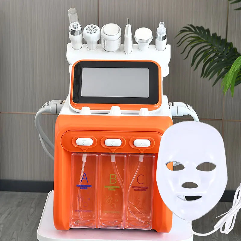 7 in 1 Hydro Microdermabrasion Aqua Peeling H2O2 Facial Machine Hydra Water Dermabrasion Peel Oxygen Jet Beauty Equipment
