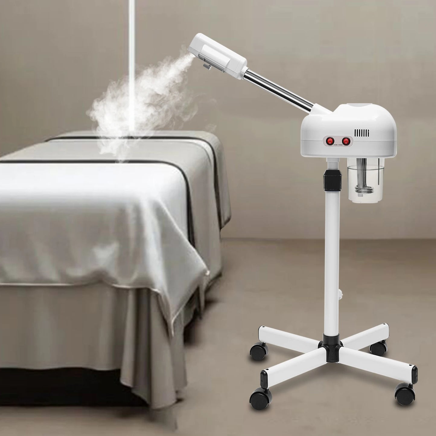 750ML Professional Facial Steamer, 800W Adjustable Skin Care Equipment, Steamer for Salon Beauty and Spa Shop