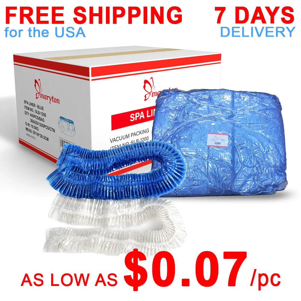 Maryton Disposable Foot Tub Pedicure Liners For Spa Pedicure Chair