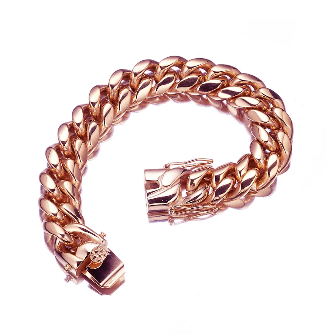 Stainless Steel Cuban Link Necklace for Unisex Hip Hop Jewelry