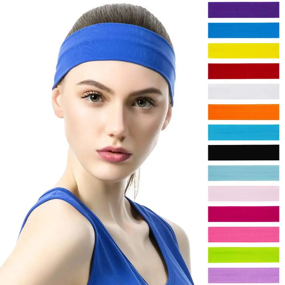 Elastic Hair Bands For Women Sports Fitness Yoga Makeup