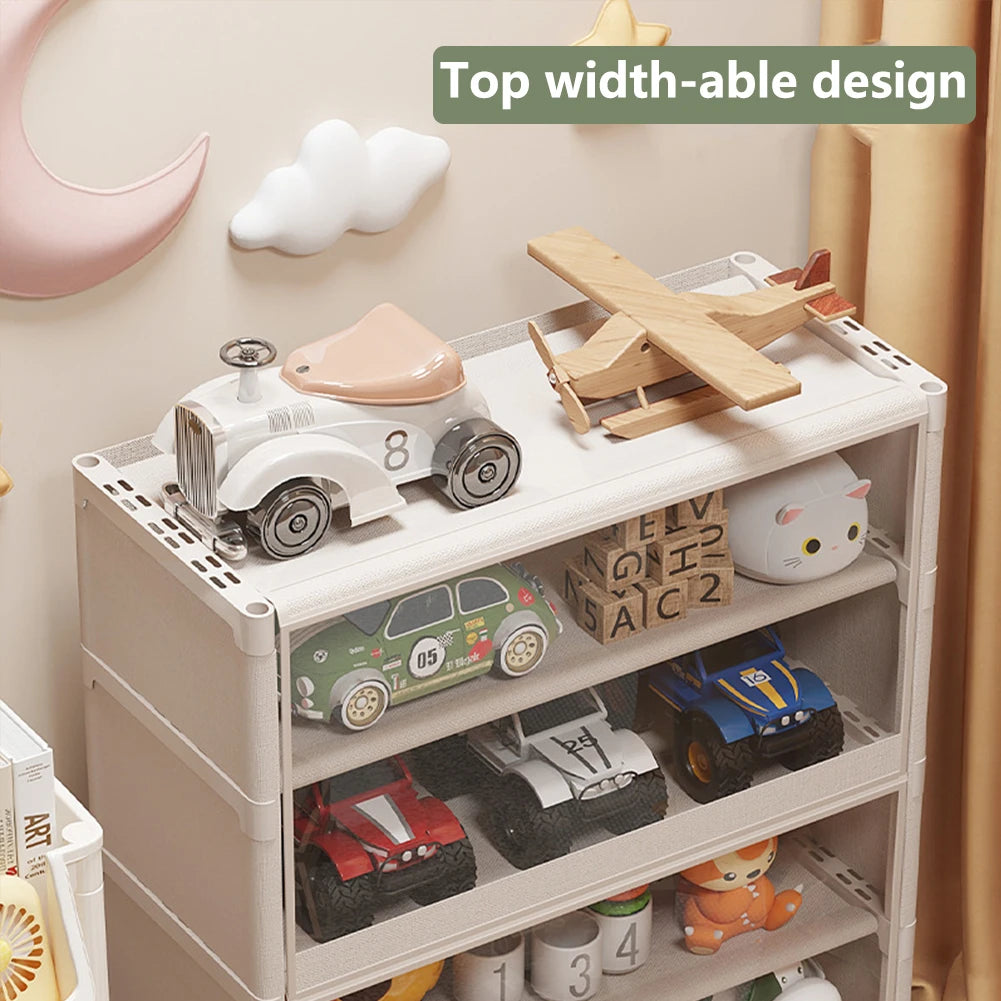 7 Tier Free Standing Shoe Storage Cabinet With Flip Doors