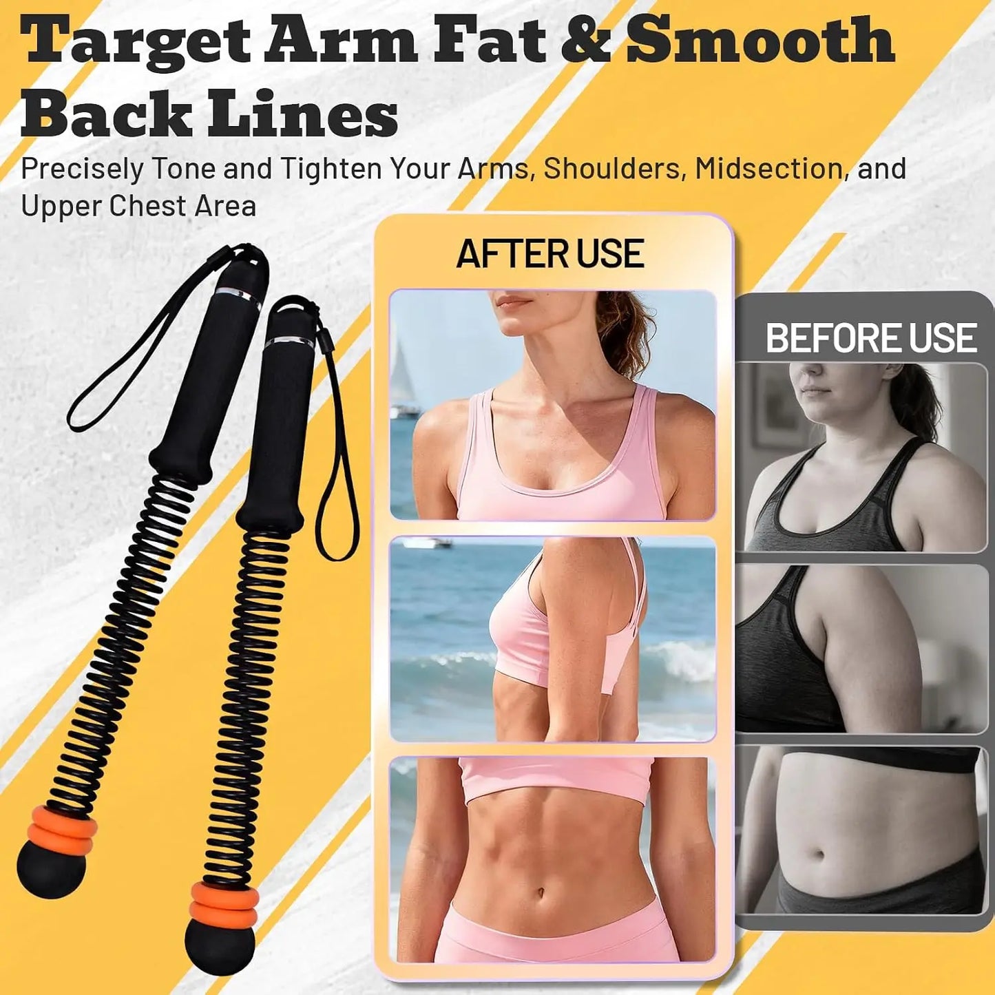 Ropeless Battle Rope With Adjustable Weights For Home Gym