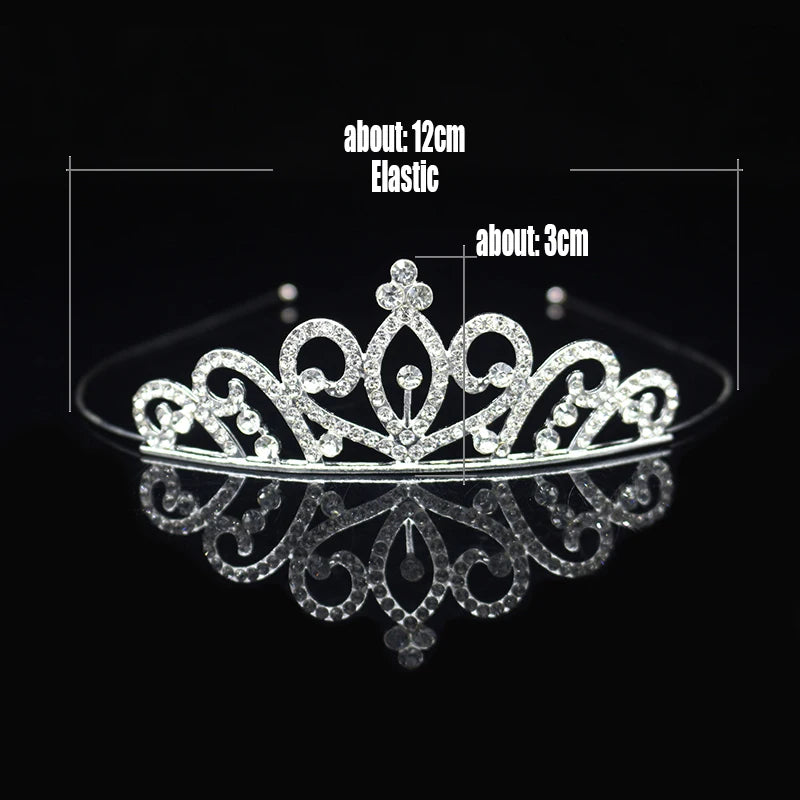 Gakayong Crystal Princess Tiaras Headband For Wedding And Party