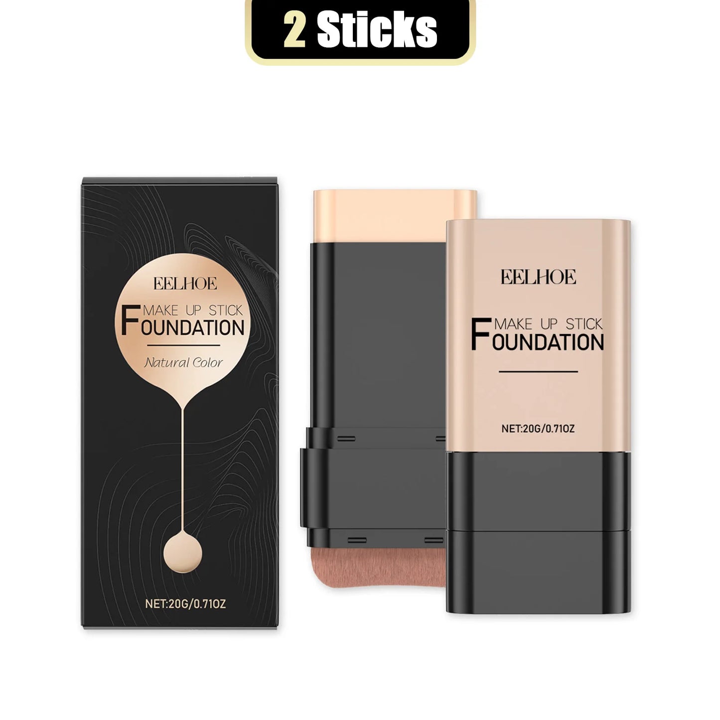Eelhoe Eraser Foundation Stick Full Coverage Skin Tint Concealer