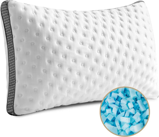 BedStory Cooling Gel Memory Foam Pillow CertiPUR-US Certified