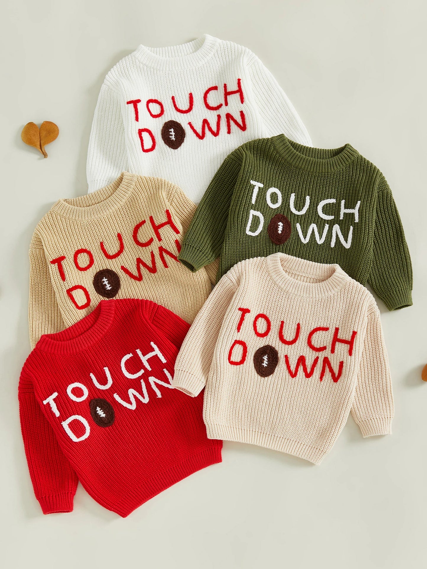 Children s Pullover Cozy Knit Crew Neck Sweater with Alphabet Design Stylish Winter Apparel for Boys and Girls