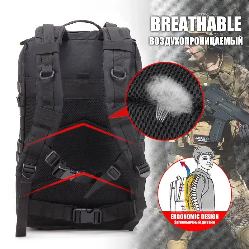 ReFire Gear Tactical Backpack Molle Edc Carry Pack