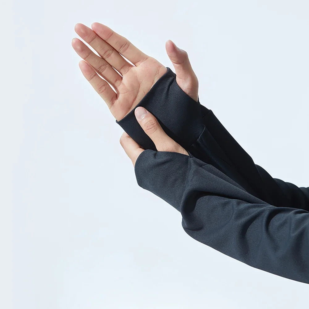 OhSunny Men Sun Protection Cooling Coat With Hood UPF50 Jacket