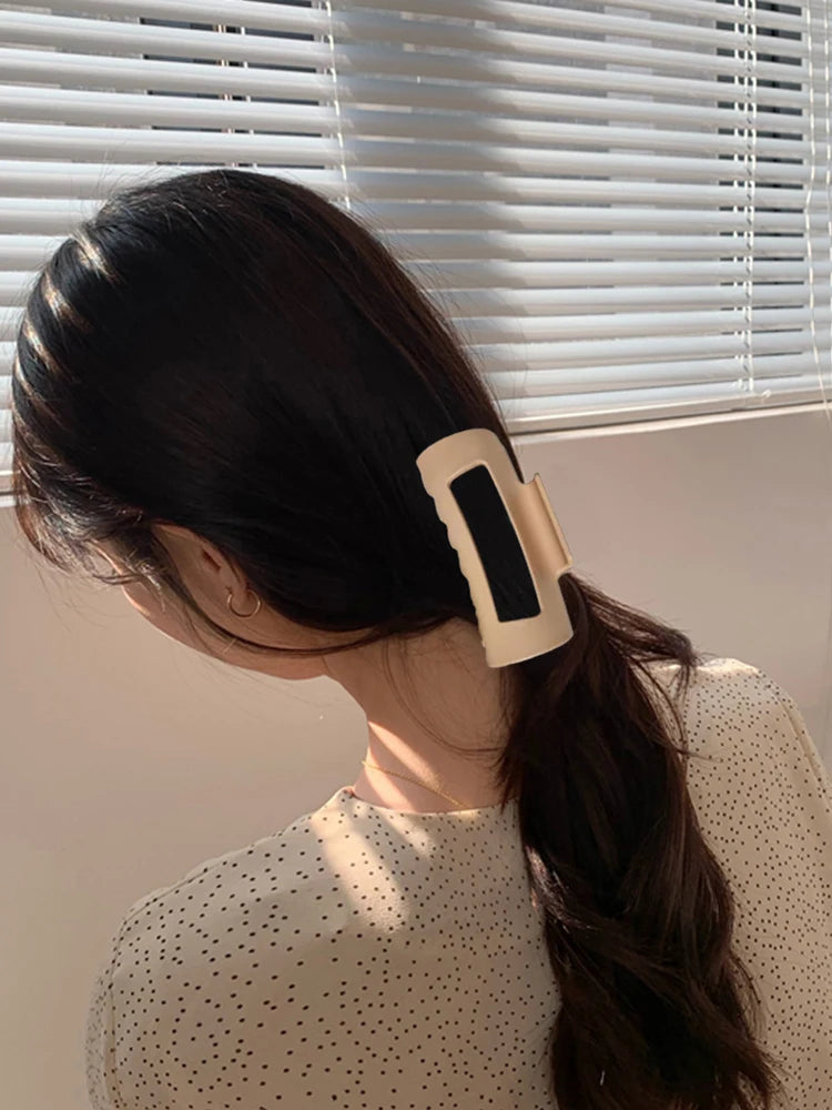 Silicone Soft Claw Clip Nonslip Hair Clip Trendy Women Accessories