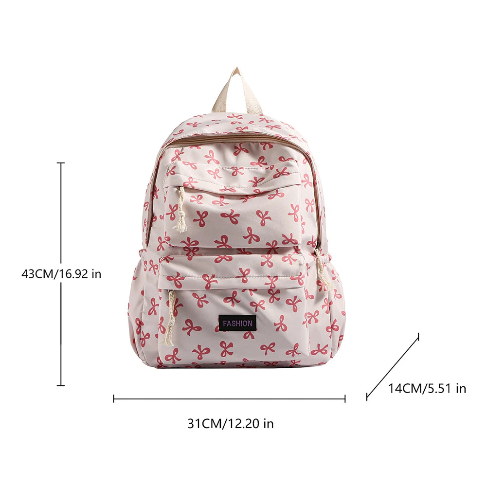 Cartoon Duck Backpack Kawaii Travel Bag Korean Edition For Women And Girls