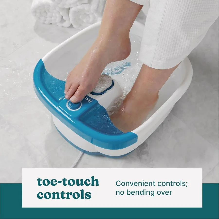 TLXT Bubble Mate Foot Spa Toe Touch Control With Bubbles
