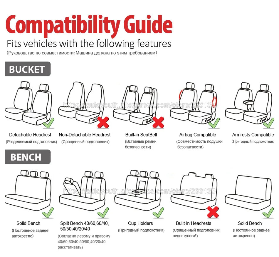 Professional Universal Car Seat Covers For Modern Vehicle Interiors