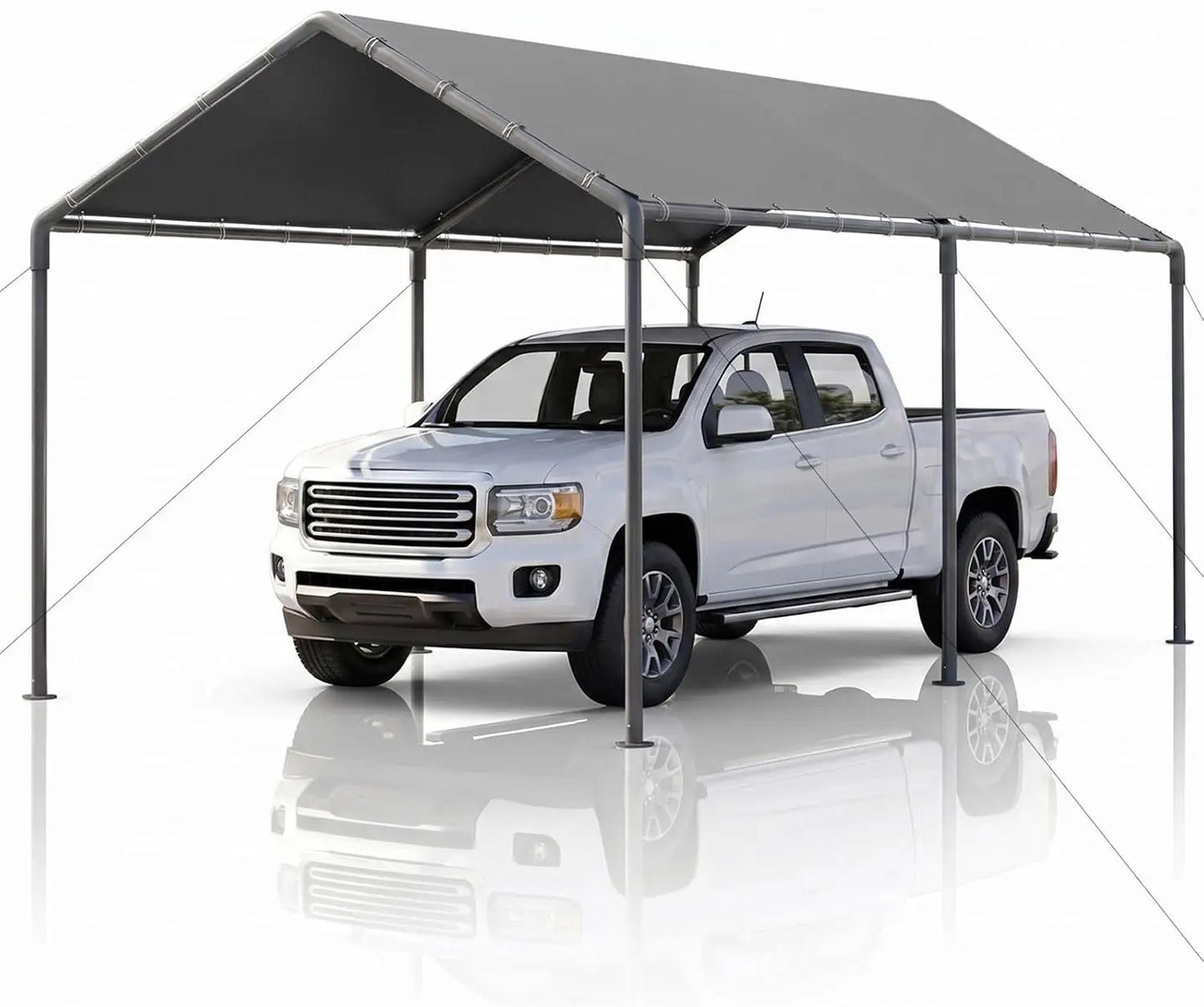 Heavy Duty Galvanized Carport Canopy Shelter For Outdoor Use