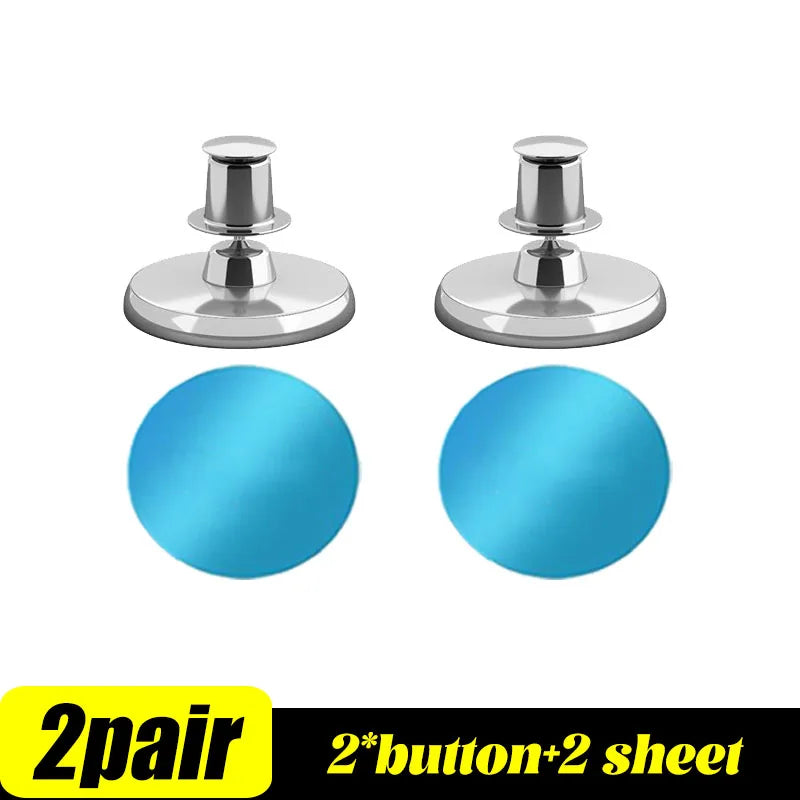 Metal Curtain Magnetic Closure Wall Mounted Magnetic Buckle Shower Curtain Magnet Clips Detachable Window Screen Fixed /.\'p