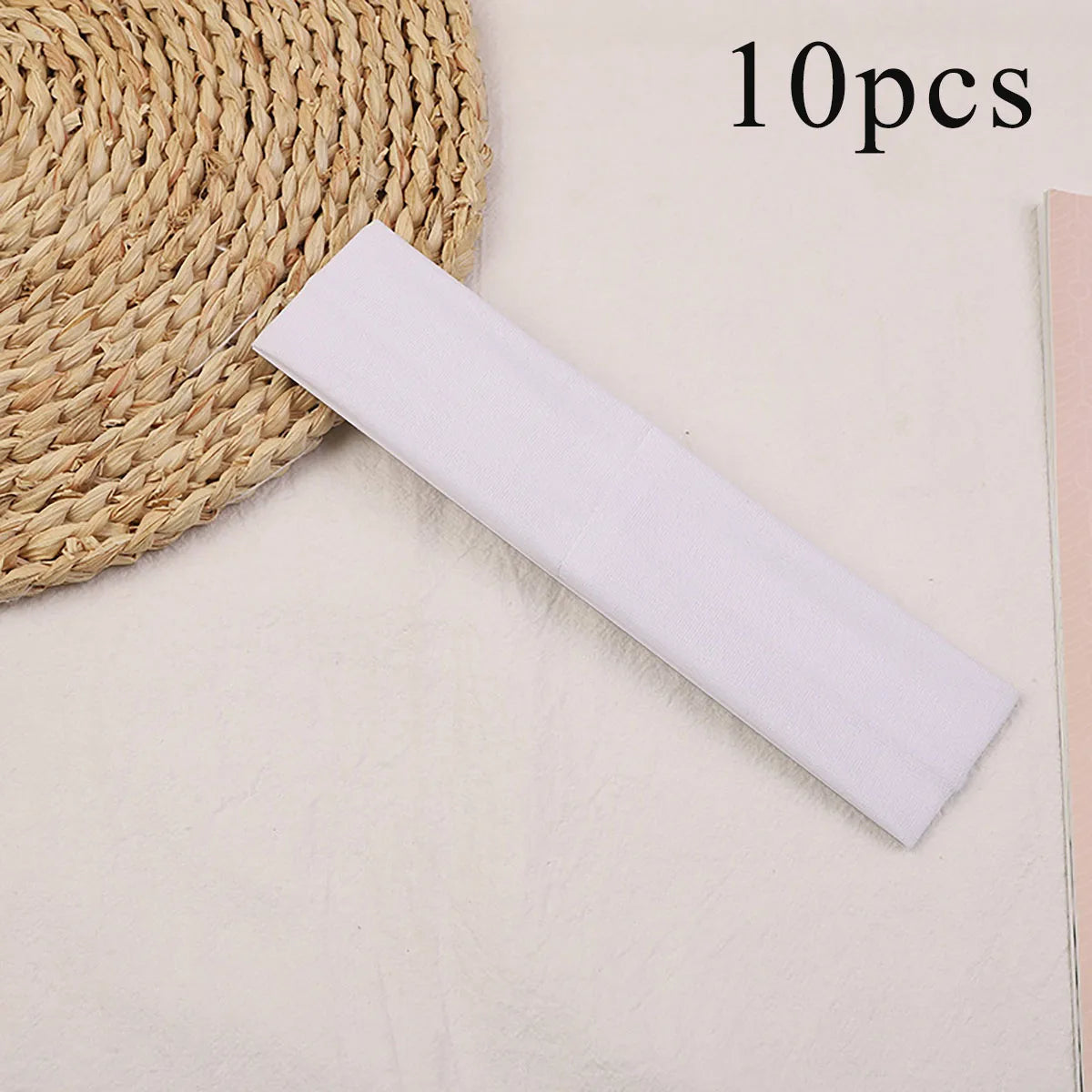 Elastic Hair Bands for Women Solid Color Set of 10 Hair Accessories