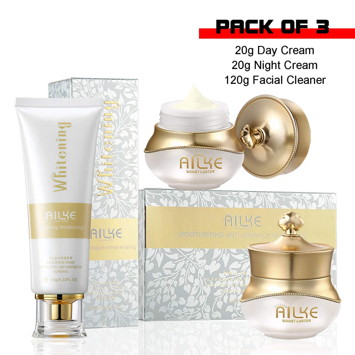 KYLIEFIT Whitening Anti Aging Facial Care Set 4-Piece