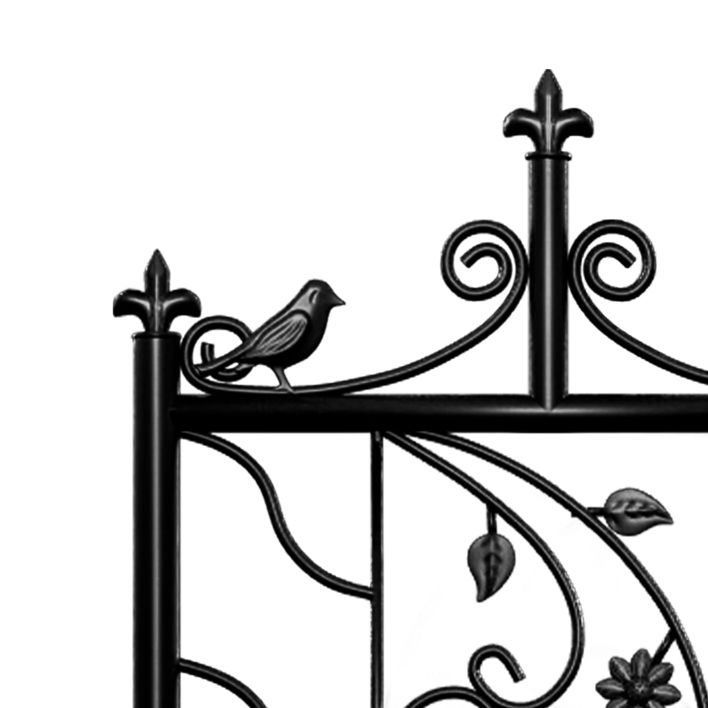 Garden Trellis Iron Fence Panel For Climbing Plants