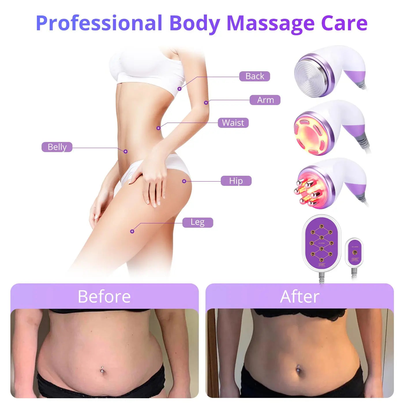 MYCHWAY Cavitation 40K Machine for Skin Tightening and Facial Stimulation